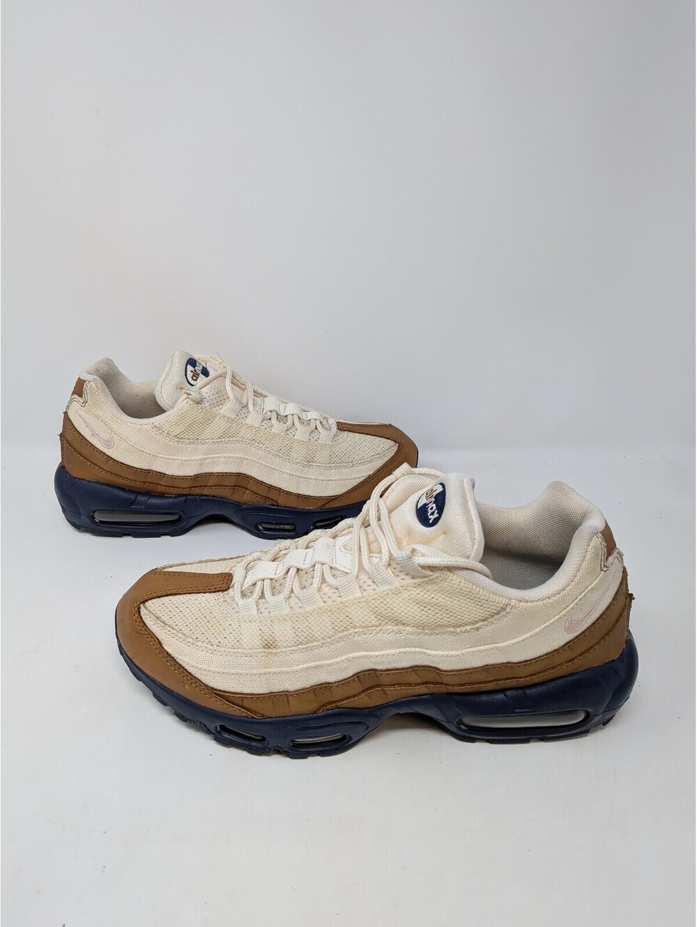 Nike Air Max 95 Premium Ale Brown Sail Navy Men's Size 9 538416-200